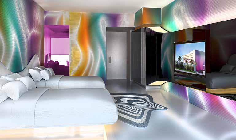 Trendy Ocean View Room at Temptations Resort Cancun